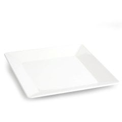 Polikarbonat Kare Tabak 18 cm X 18 cm   40 Adet