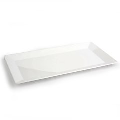 Polikarbonat Dikdörtgen Tabak 14 cm X 34 cm      24  Adet