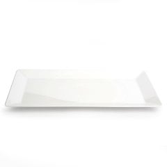 Polikarbonat Dikdörtgen Tabak 14 cm X 34 cm      24  Adet