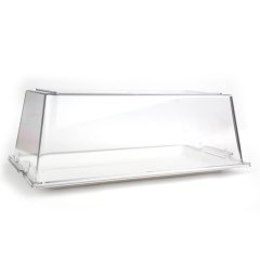 Polikarbonat Dikdörtgen Tabak Kapağı 18 cm X 34 cm  6 Adet