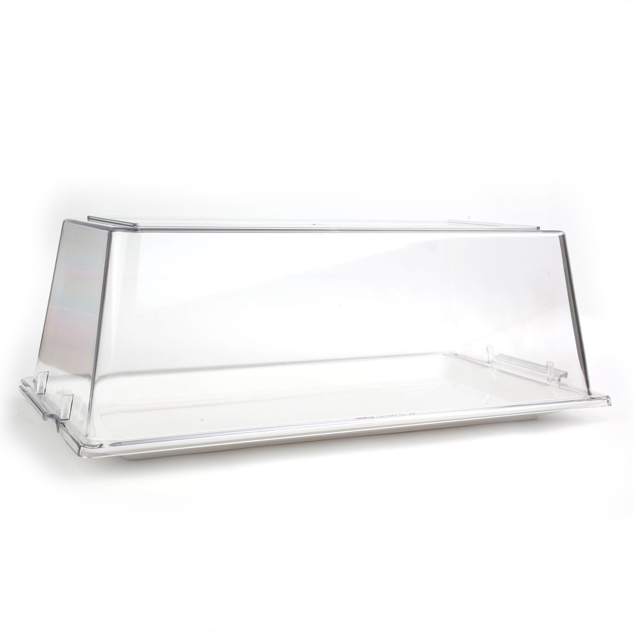Polikarbonat Dikdörtgen Tabak Kapak 14 cm X 34 cm  6 Adet