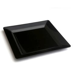 Kristal Kare Tabak 18 cm  100 Adet