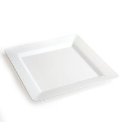 Kristal Kare Tabak 22 cm 100 Adet