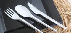 PLA Compostable Çatal  2000 ADET  %100 Bitki Bazlı