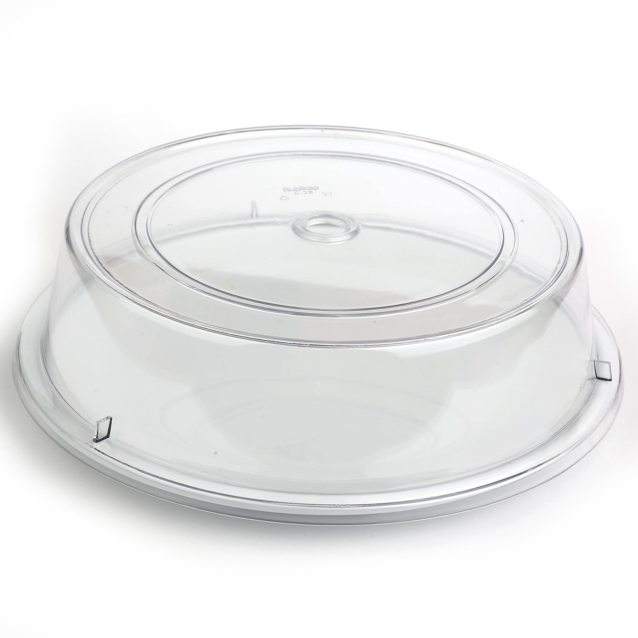 Polikarbonat Tabak Kapağı 24 cm  6 Adet