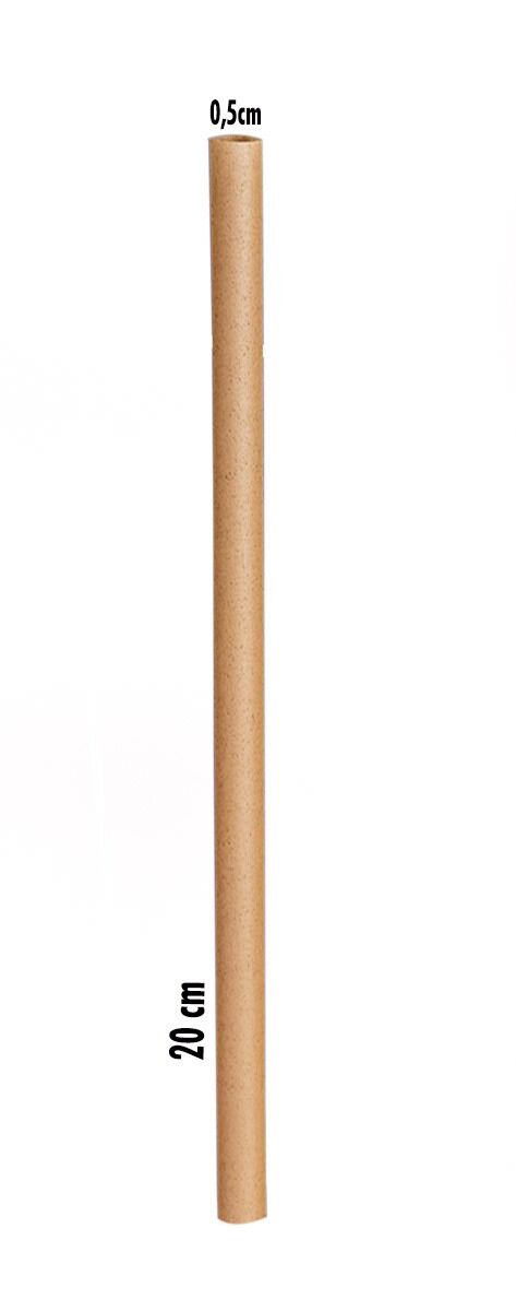 WASTESPRESSO EKOLOJİK BAR PİPET     20 X 0,5 cm         1000 ADET